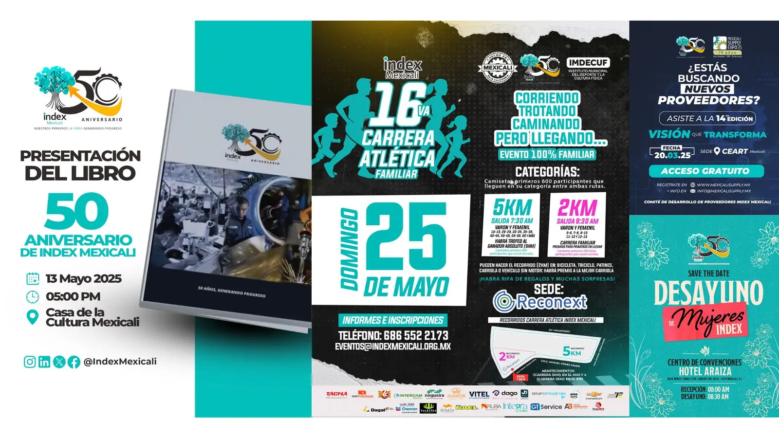 Campañas de Index Mexicali y eventos