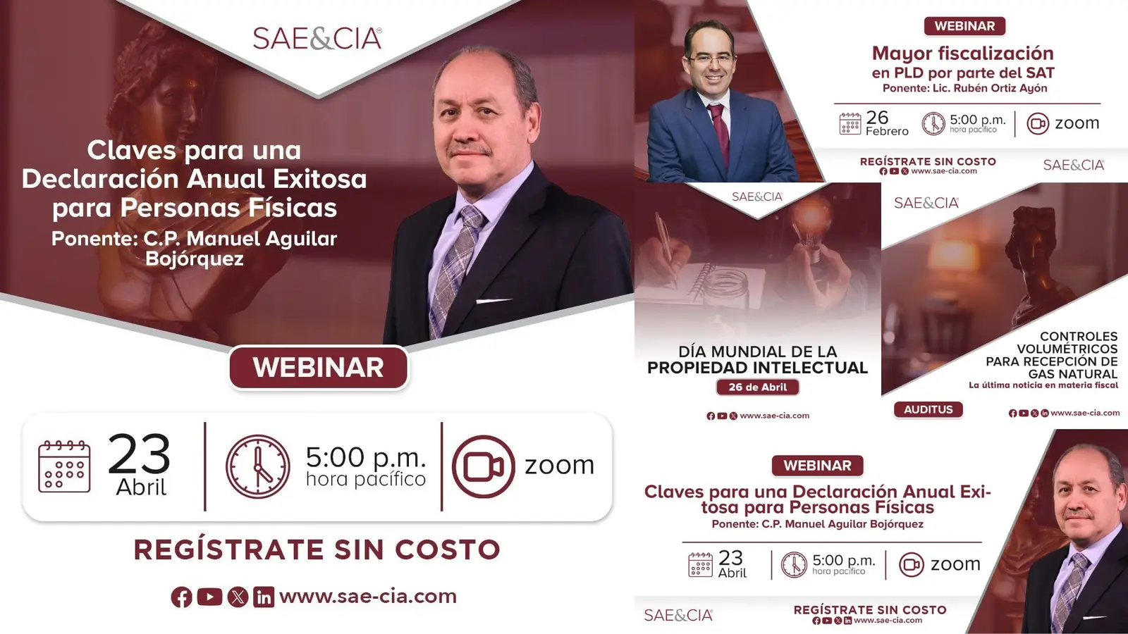 Comunicación para SAE y CIA